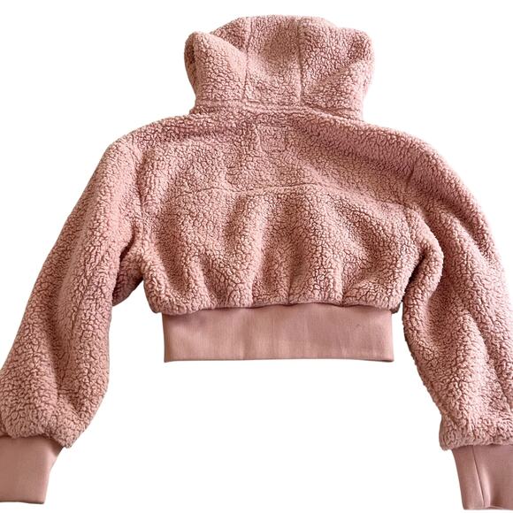 Ci Sono Girls Pink Zip Up Soft Teddy Sweatshirt Hoodie size 7 - Picture 7 of 7